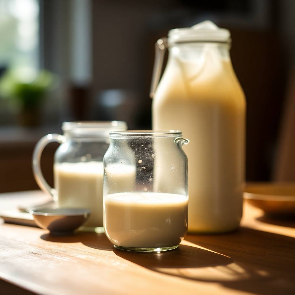 Kefir making process